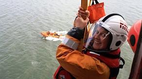 Wexford RNLI Lifeboat Helm Lorraine Galvin