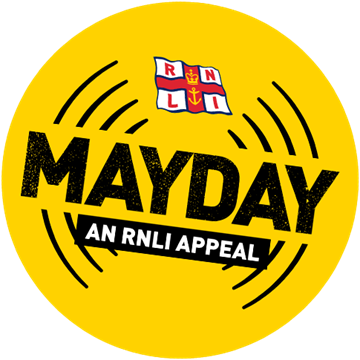 Mayday appeal badge