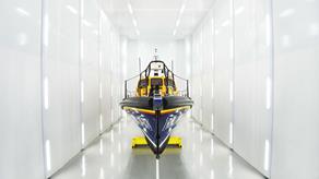Shannon class lifeboat at the All-weather Lifeboat Centre