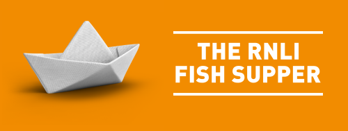 RNLI Fish Supper campaign logo