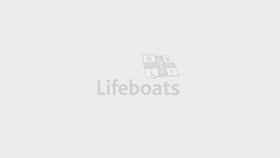 RNLI Lifeboats logo on grey background